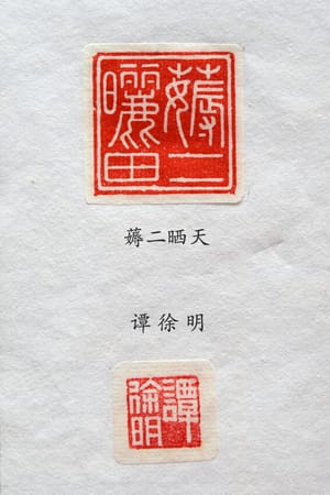 薅二晒天 谭徐明